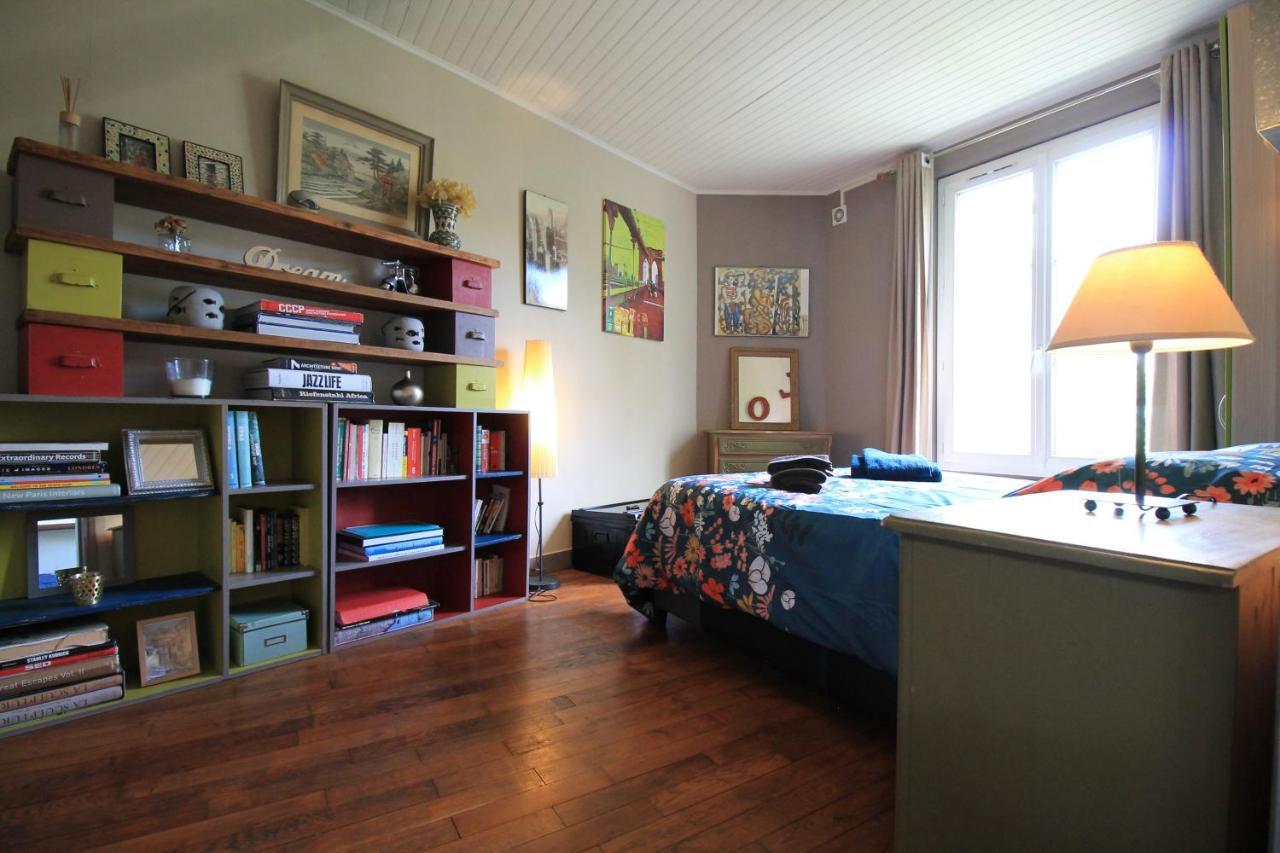 Disponible - Appartement Entier - Ligne H 15Mn Paris-Gare Du Nord, Parking Rue Gratuit, 4 Pers, Station De Train En Face Toutes Les 15Mn, Hippodrome, Cdfas, Universite, Borne Electrique, 1Er Etage Eaubonne Eksteriør bilde