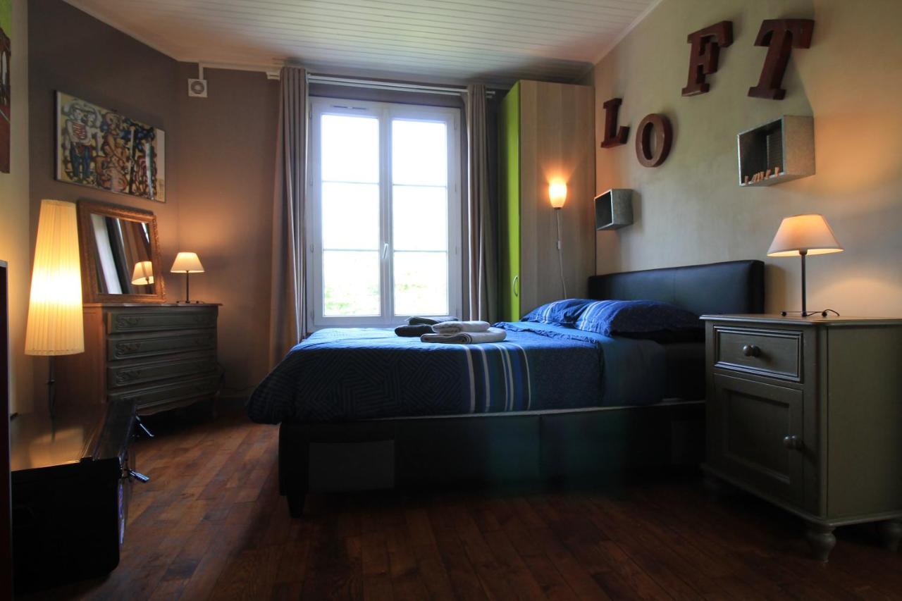 Disponible - Appartement Entier - Ligne H 15Mn Paris-Gare Du Nord, Parking Rue Gratuit, 4 Pers, Station De Train En Face Toutes Les 15Mn, Hippodrome, Cdfas, Universite, Borne Electrique, 1Er Etage Eaubonne Eksteriør bilde